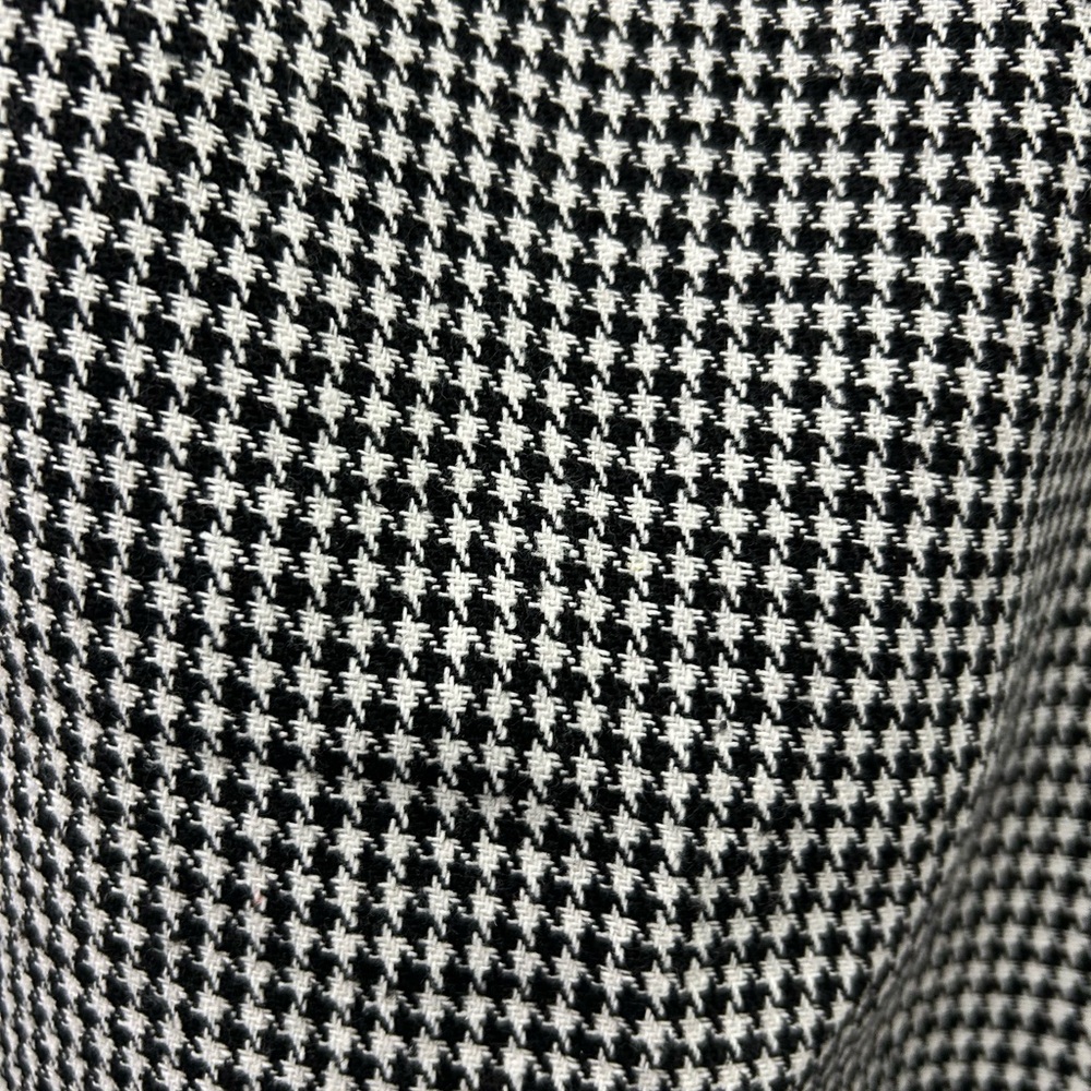 SHEIN Black & White Houndstooth A-Line Skirt - Picture 2 of 4
